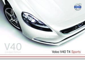 Volvo V40 T4 Sports Edition 14 Jpn Auto Catalog Archive